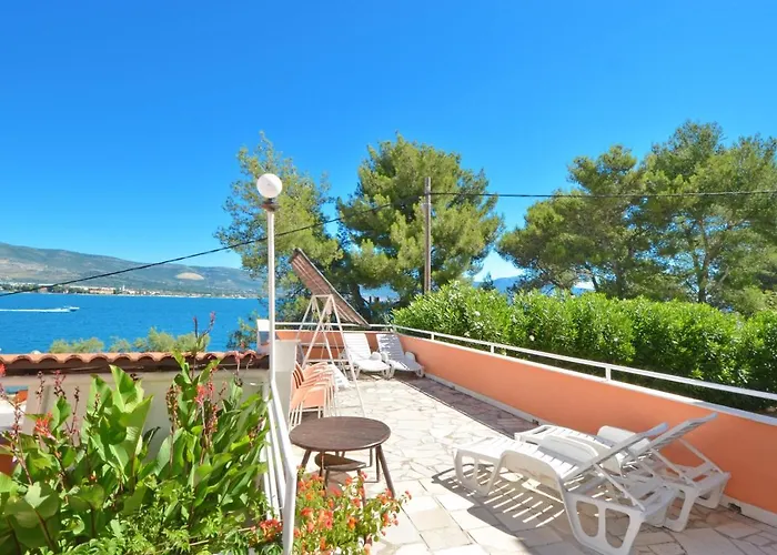 Lejlighed C W Balcony Shared Terrace & The Sea View Trogir