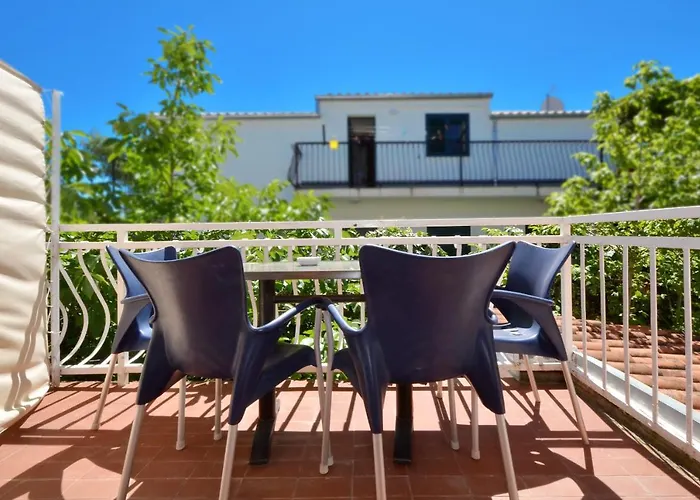 C W Balcony Shared Terrace & The Sea View Trogir